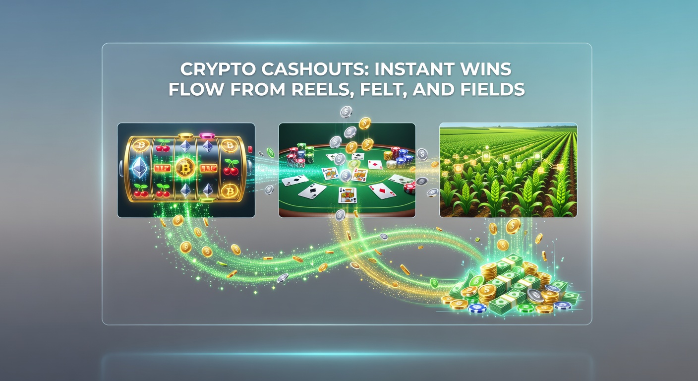 Live dealer blackjack table on screen with crypto wallet popup for instant cashout after a winning hand