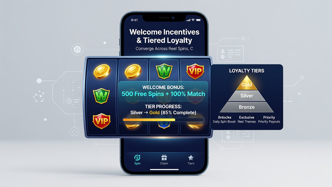 Loyalty tier dashboard on mobile showing combined bonus progress, payment options, and live support chat during sports betting session