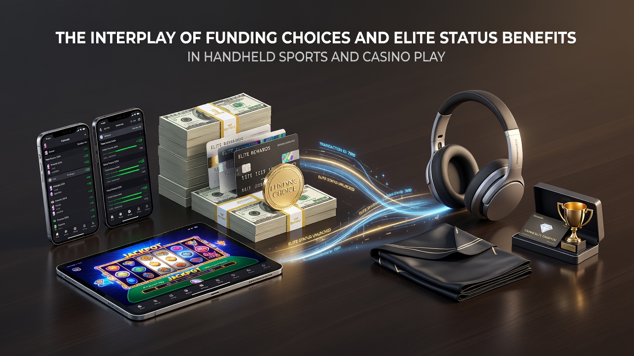VIP tier progression chart on a smartphone screen next to sports betting odds and casino table visuals